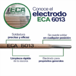 Caja de 44 lbs de electrodo ECA punto café 1/8"